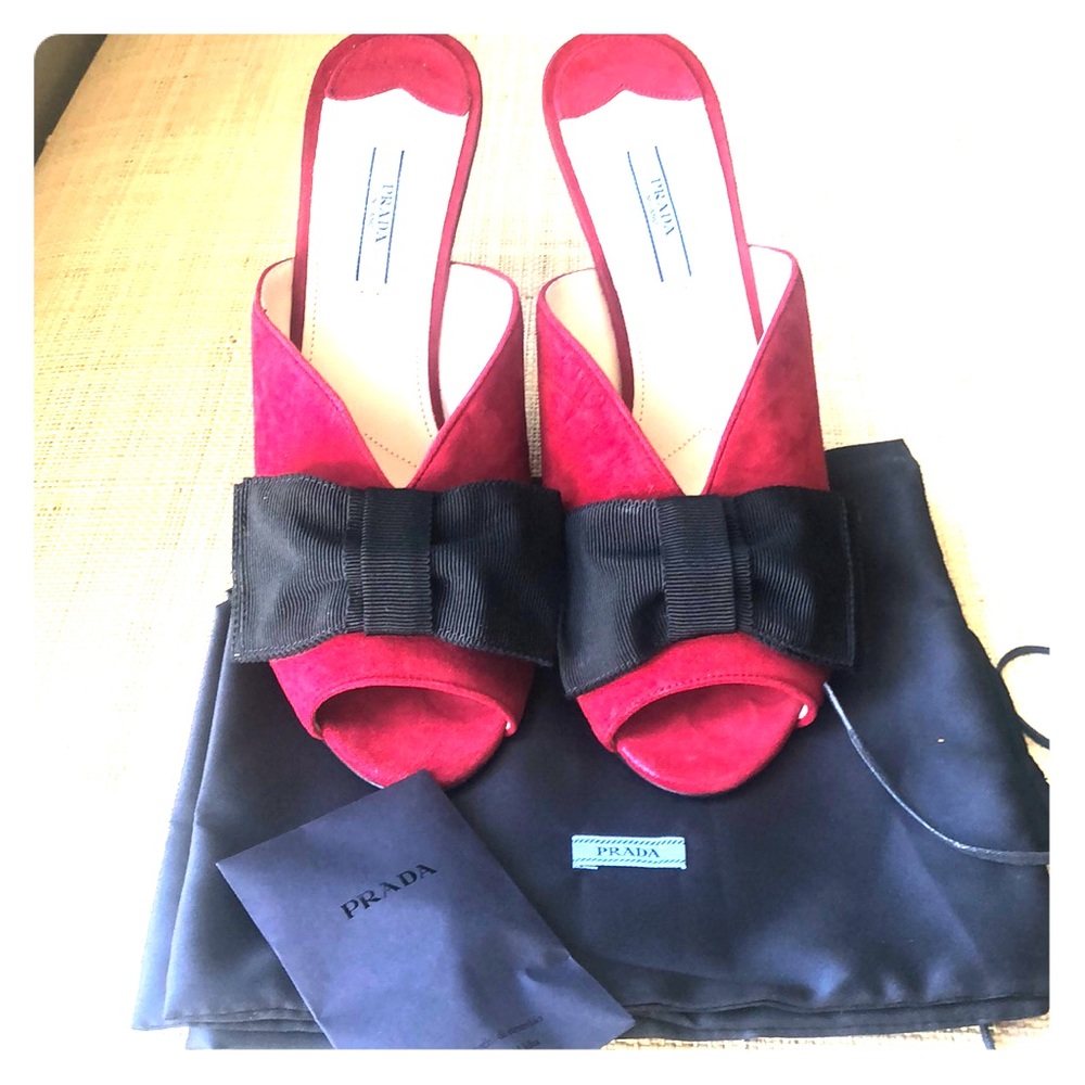 Prada heels, size 10